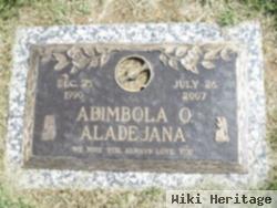 Abimbola O Aladejana