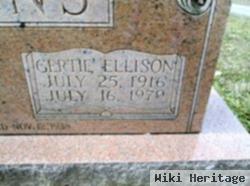 Gertie Mae Ellison Burns