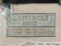 Henry Lattimore