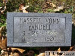 Hassell Vonn Yandell