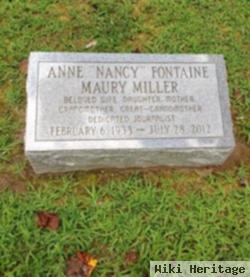 Anne Fontaine "nancy" Maury Miller