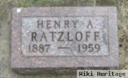 Henry A Ratzloff