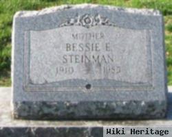 Bessie E Steinman