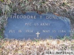 Theodore T Duncan