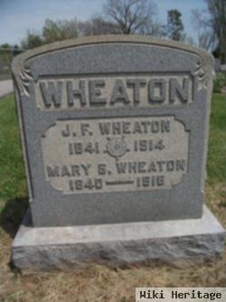 Mary S Wheaton