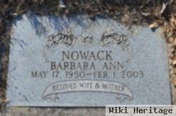 Barbara Ann Nowack