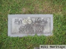 Beatrice Scott York