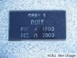 Mary B. Duff