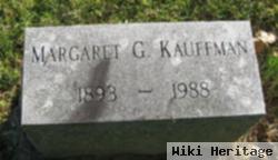 Margaret G Kauffman