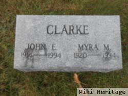 Myra M. Clarke