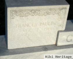 Frances Pauline Green