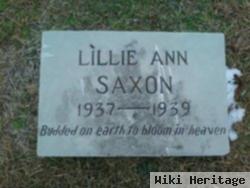 Lillie Ann Saxon