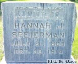 Hannah Nelsen Speierman