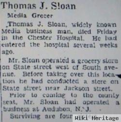 Thomas J Sloan