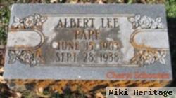 Albert Lee Pape