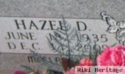 Hazel D Nanney