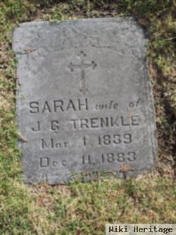 Sarah Ann Catherine Hartman Trenkle