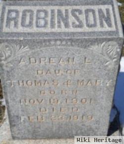 Adrean L Robinson