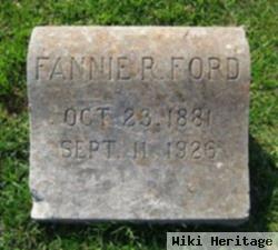 Fannie R Gartman Ford