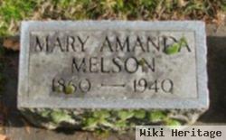 Mary Amanda Gibson Melson