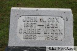 Carrie J. Bushee Cox