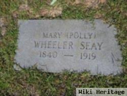 Mary "polly" Wheeler Seay
