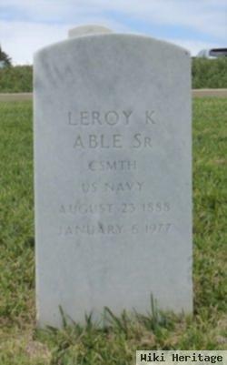 Leroy Kerr Able, Sr