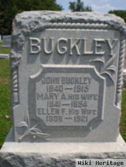 Ellen F Buckley