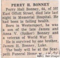 Perry H. Bonney