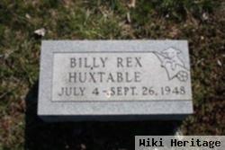 William Rexter "billy Rex" Huxtable