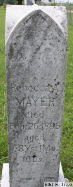 Rebecca A Mayer