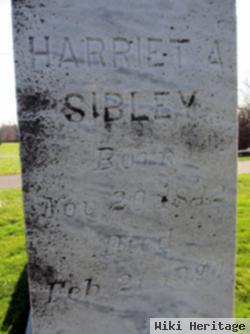 Harriet A. Benson Sibley