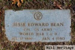 Jesse Edward Bean