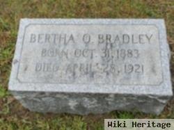 Bertha O. Bradley