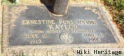 Ernestine Wynne Pons Kaylor
