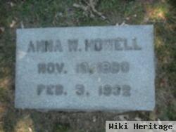 Anna W Howell