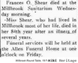 Frances O Shear