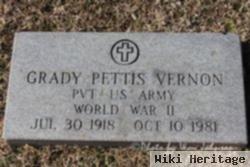 Grady Pettis "pet" Vernon