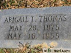 Mrs Abigail Taylor Thomas