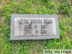 Nettie Hosley Allen