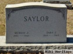 Murray John Miller Saylor