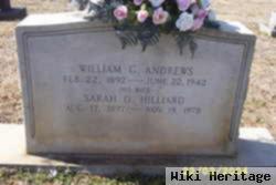 William Graham "willie" Andrews