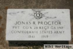 Pvt Jonas R. Proctor