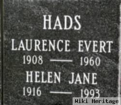 Laurence Evert Hads