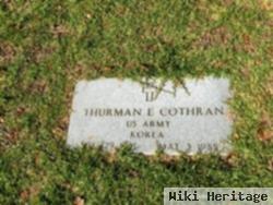 Thurman E. Cothran