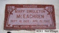 Mary Singleton Mceachren
