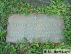 Chester W Stidfole