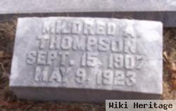 Mildred A. Thompson