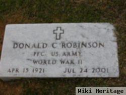 Donald C Robinson