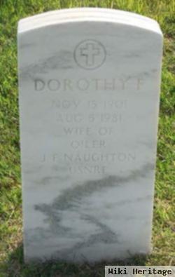 Dorothy F Naughton